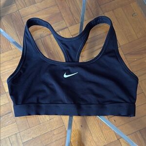 Nike Black Sports Bra Racerback Performance